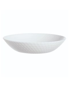 Тарелка глубокая стеклокерамическая Pampille white 20 см Luminarc