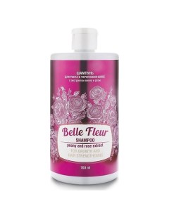 Шампунь для роста и укрепления волос c экстрактом пиона и розы 700 Belle fleur