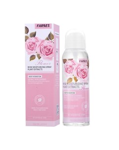 Спрей для макияжа фиксирующий Rose с гиалуроновой кислотой 160 Farres