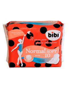 Прокладки для критических дней Normal Soft 10 Bibi