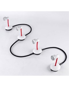 Трековая система в сборе Loft Bay Shore GRLSP-9818-04 (4*5,5Вт, GU10) Lussole