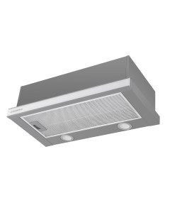 Кухонная вытяжка MAUNFELD VSQ 60 нержавеющая сталь/белое стекло Maunfeld