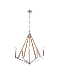 Светильник подвесной Clovis LSP-8744 (5*40Вт, E14) Lussole