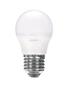 Лампа светодиодная P60 6 5Вт Е27 3000К 4058075670921 LED BASE Classic A Osram