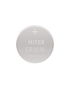 Батарейка CR2016 литиевая блистер 4 шт Mirex