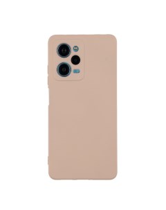 Чехол для POCO X5 Pro 5G бампер AT Silicone Case розовый Xiaomi