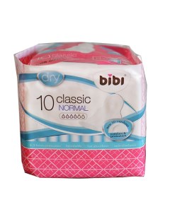 Прокладки для критических дней Classic Normal Dry 10 Bibi
