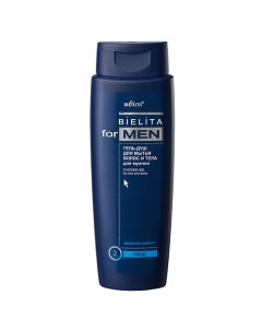 Гель душ для мытья волос и тела For Men 400 Belita