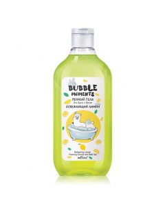 Пенный гель для душа и ванны Освежающий лимон Bubble Moments 300 Belita