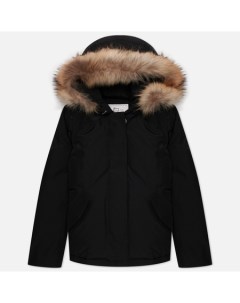 Женская куртка парка Arctic Raccoon Short цвет чёрный размер XS Woolrich