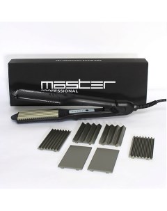Выпрямитель для волос MP 128 со сменными насадками Master