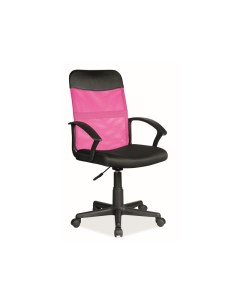 Кресло компьютерное Q 702 розовый черный Signal