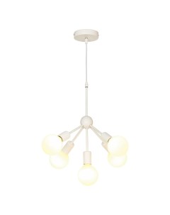 Светильник подвесной Kenner LSP-8268-W (5*6Вт, E27) Lussole