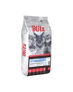 Сухой корм для кошек Blitz pets