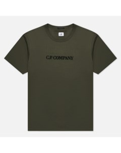 Мужская футболка 30 2 Mercerized Jersey Graphic Logo C.p. company