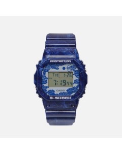 Наручные часы G SHOCK DW 5600BWP 2 Blue White Porcelain Casio