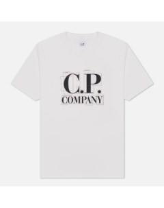 Мужская футболка 30 1 Jersey Large Graphic Logo C.p. company