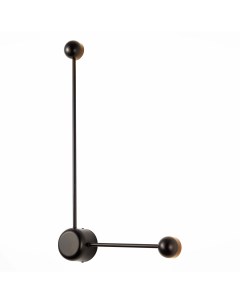 Светильник настенный (бра) SL6003.401.02 черный/черный (2*4Вт, 4000К, LED) St luce