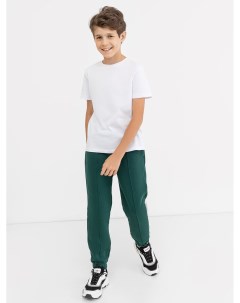 Теплые свободные брюки изумрудного цвета для мальчиков Mark formelle