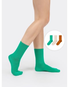 Мультипак 3 пары высоких женских носков в разных цветах Mark formelle