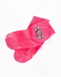 Гладкие детские носки в малиновом цвете Mark formelle