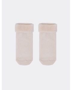 Высокие детские плюшевые носки зефирного цвета Mark formelle