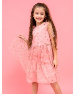 Платье для девочек в розовом цвете с принтом Mark formelle