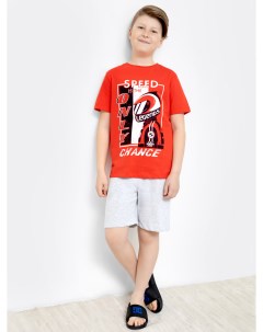 Хлопковая пижама для мальчиков футболка и шорты Mark formelle