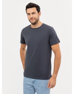 Базовая футболка мужская темно серого цвета Mark formelle
