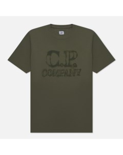Мужская футболка 24 1 Jersey Blurry Logo C.p. company