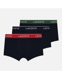 Комплект мужских трусов Underwear 3 Pack Boxer Casual Contrast Waistband Lacoste