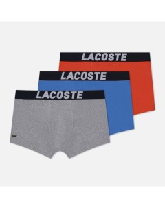 Комплект мужских трусов Underwear 3 Pack Branded Jersey Trunk Lacoste
