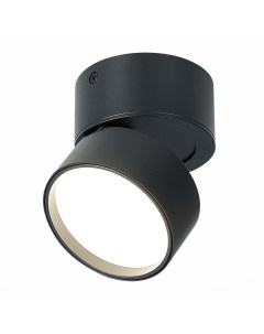 Светильник потолочный поворотный ST651.442.09 черный/черный (1*9Вт, 4000K, LED) St luce