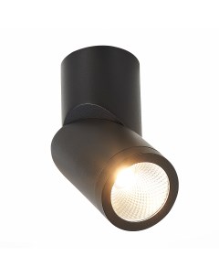 Светильник потолочный ST650.432.10 черный/черный (1*10Вт, 3000К, LED) St luce