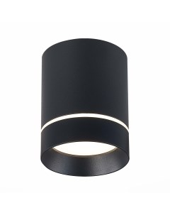 Светильник потолочный ST115.442.12 черный/черный (1*12Вт, 4000К, LED) St luce
