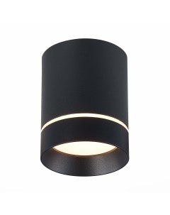 Светильник потолочный ST115.432.12 черный/черный (1*12Вт, 3000К, LED) St luce