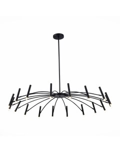 Светильник потолочный SL1214.402.18 черный/черный (18*5Вт, G9) St luce