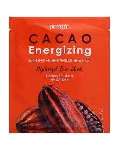 Маска для лица разглаживающая гидрогелевая с экстрактом какао Petitfee
