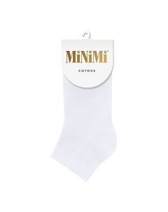 Cotone 1201 Носки женские однотонные укороченные Bianco 0 Minimi