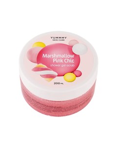 Гель скраб для душа Marshmallow Pink Chic Yummmy