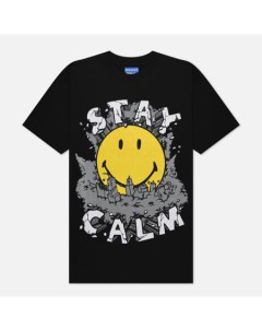 Мужская футболка Smiley Stay Calm Market