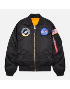 Женская куртка бомбер MA 1 NASA Alpha industries