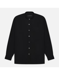 Мужская рубашка Super Black Wool Band Collar Big Sophnet.