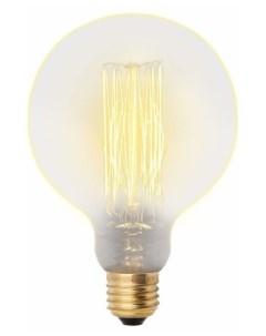 Лампа накаливания G125 60Вт E27 GOLDEN Vintage Uniel
