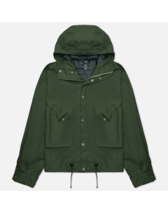 Мужская куртка ветровка Fisherman Short Parka цвет зелёный размер M Unaffected