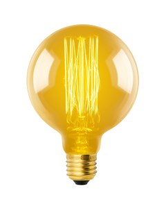 Лампа накаливания G95 60Вт E27 GOLDEN Vintage Uniel