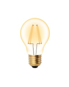 Лампа светодиодная А60 6Вт Е27 GOLDEN Vintage LED Uniel