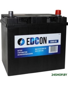 Автомобильный аккумулятор DC60510R 60 А ч Edcon