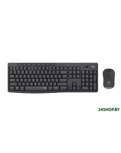 Клавиатура мышь MK295 Silent графитовый нет кириллицы Logitech