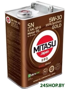 Моторное масло MJ 101 5W 30 5л Mitasu